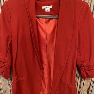 Bar III rust colored womens blazer